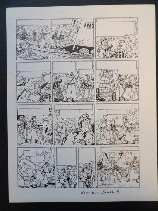 De Moor, Bob - 1 x Proefdruk - Barelli 7 - Le Seigneur de, Livres, BD