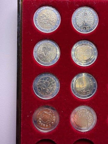 Finlande. 2 Euro 2004/2015 (20 coins incl. 2 Euro 2004