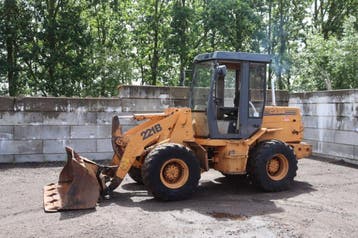 Veiling: Wiellader Case 221B Diesel 38kW 1995, Ophalen