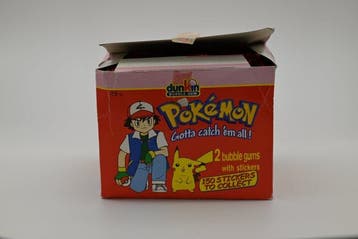25 Box - Pokémon Dunkin Bubble Gum