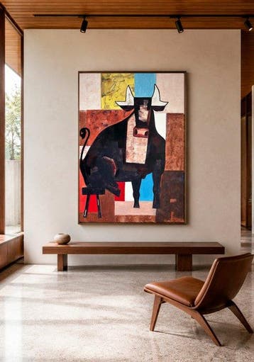 E. Pérez Lezcano - Toro negro XL (No Reserve)