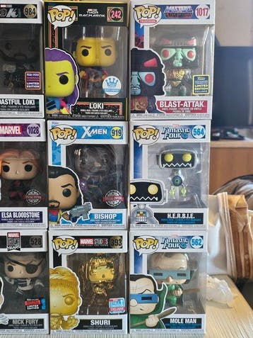 Funko - Funko Pop LOTTO DA 12 ! MARVEL & EXCLUSIVES -