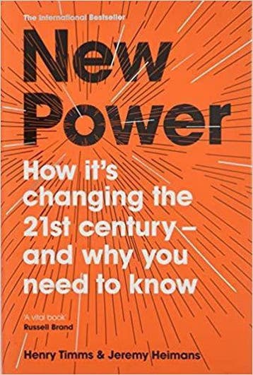 New Power 9781509814183 Jeremy Heimans, Boeken, Verzenden, Gelezen, Jeremy Heimans