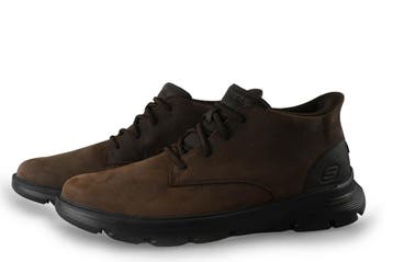 Skechers Sneakers in maat 46 Bruin, Kleding | Heren, Schoenen, Bruin, Verzenden, Zo goed als nieuw, Skechers