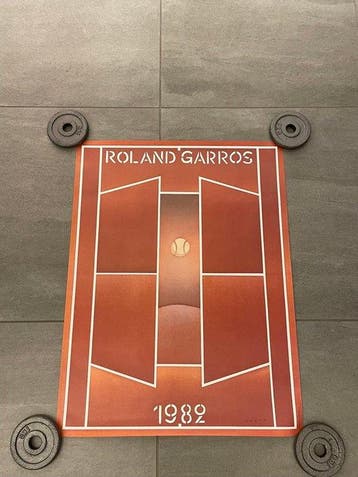 Jean Michel Folon - ROLAND GARROS 82 - Jaren 1980