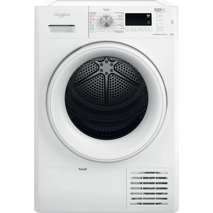 Whirlpool Fftm1182 - Warmtepompdroger - 8 kg - 6th Sense &, Huis en Inrichting, Woonaccessoires | Overige, Ophalen of Verzenden