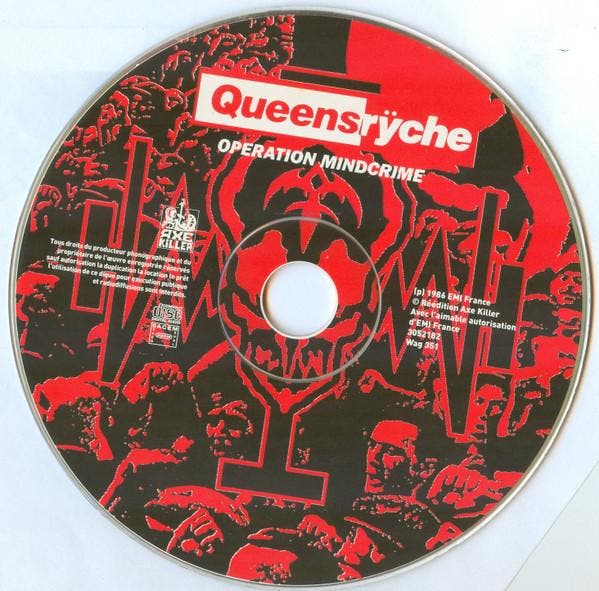 Queensrÿche – Operation Mindcrime / Queen Of The Reich (CD,, Cd's en Dvd's, Cd's | Hardrock en Metal, Gebruikt, Verzenden