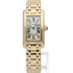 Cartier - Tank AmericanSM watch - W26015K2 - Femme -, Handtassen en Accessoires, Horloges | Heren, Nieuw