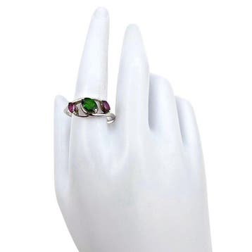 Zonder minimumprijs - Ring Zilver - Meerdere stenen, Nieuw