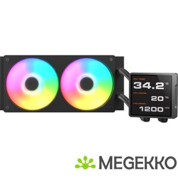 COUGAR Poseidon Vistek Pro ARGB 240 Zwart, Verzenden, Nieuw