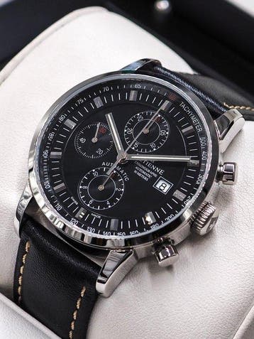 LEtienne - Zonder minimumprijs - Valjoux 7750 *, Bijoux, Sacs & Beauté, Montres | Hommes