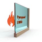 Enkel glas Pyroguard EW60 (houten constructie), Doe-het-zelf en Bouw, Verzenden, Nieuw