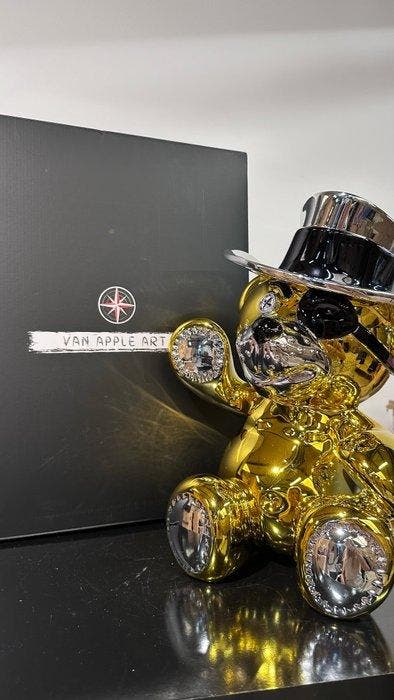 Van Apple - Bandit Bear, Antiek en Kunst, Kunst | Designobjecten