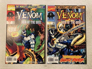 Venom Two complete mini-series: On Trial & Sign of the Boss!, Livres