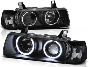 BMW E36 Angel Eyes Zwart | 50% Retour Deal | Snel zijn!, Verzenden, Gebruikt, BMW