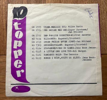 Beatles - Cant Buy Me Love - VERY RARE!! - NORWAY MAGENTA, Nieuw in verpakking
