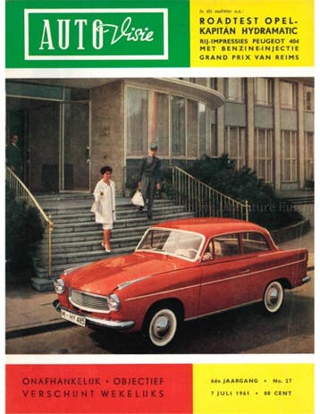 1961 AUTOVISIE MAGAZINE 27 NEDERLANDS