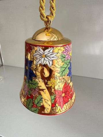 Versace - Kerstdecoratie Rosenthal - Porseleinen bel 7,3 cm
