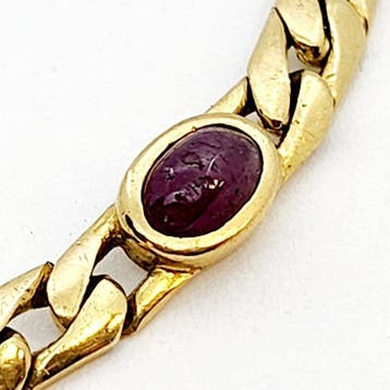 Anneau de bras - 18 carats Or jaune - 2.00ct. tw. Rubis -