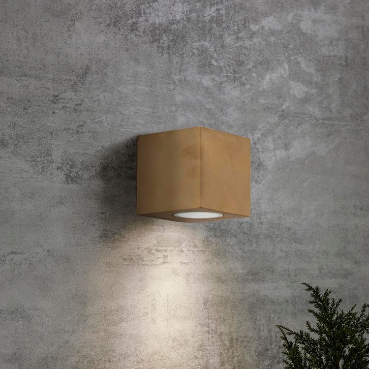 Wandverlichting modern Big Levi Muurlamp Messing, Jardin & Terrasse, Éclairage extérieur, Envoi