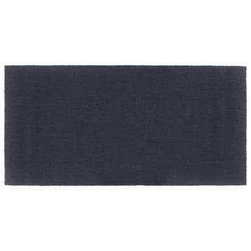 vidaXL Deurmat 100x200 cm getufte kokosvezel donkergrijs, Verzenden, Nieuw