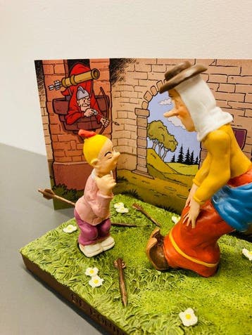 Suske en Wiske - 1 Figurine - Parastone - Kartoen - De, Nieuw