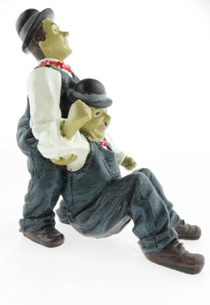 Figuur Laurel & Hardy, Huis en Inrichting, Woonaccessoires | Overige, Gebruikt, Verzenden