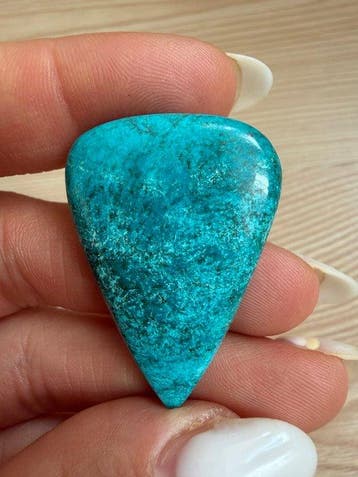 Turquoise Echte edelsteen! Topkleur Neishabour Turquoise 44, Verzamelen
