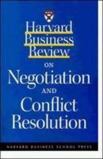 Harvard Business Review On Negotiation And Conflict, Verzenden, Gelezen, Harvard Business Review