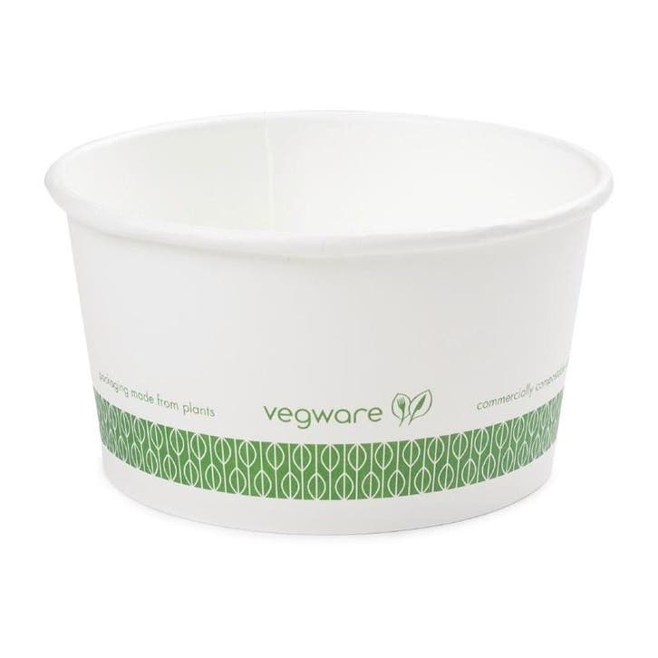 Composteerbare soep/ijs bakjes 35cl | 500 stuks Vegware, Articles professionnels, Horeca | Équipement de cuisine, Envoi