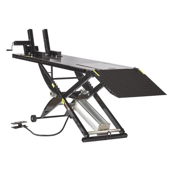 Heftafel motor pneumatisch zwart, Autos : Pièces & Accessoires, Moteurs & Accessoires, Enlèvement ou Envoi