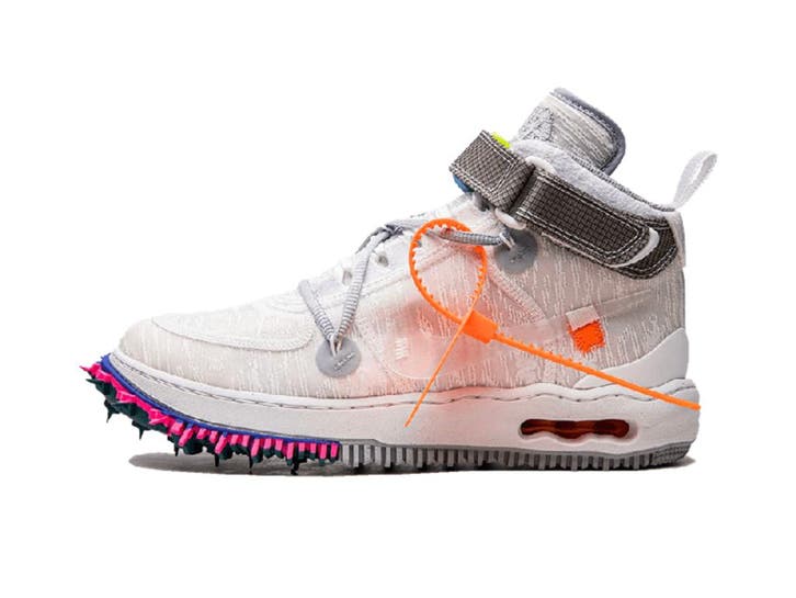 Nike Air Force 1 Mid Off-White - heren sneaker - Maat 46 -, Kleding | Heren, Overige Herenkleding, Nieuw, Verzenden