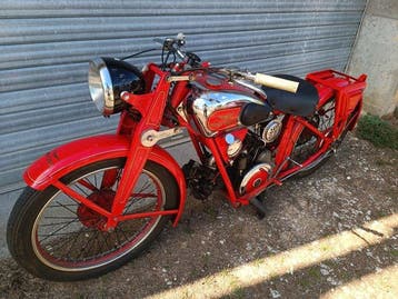 Moto Guzzi - PLS - 250 cc - 1937, Motoren
