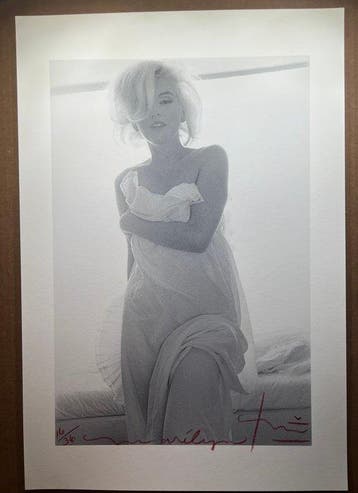 Bert Stern (1929–2013) - Bert Stern signed Marilyn Monroe