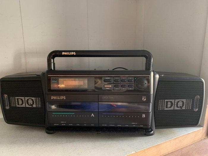 Philips - D8614 Draagbare cassettespeler, TV, Hi-fi & Vidéo, Radios