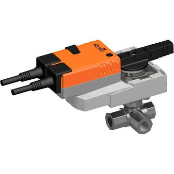 Belimo 3-Weg Kogelkraan Rp3/4 Kvs32 24VAC/DC 90s, Verzenden