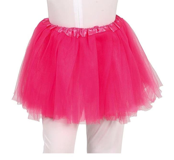 Fuchsia Tutu 30cm, Hobby en Vrije tijd, Feestartikelen, Nieuw, Verzenden