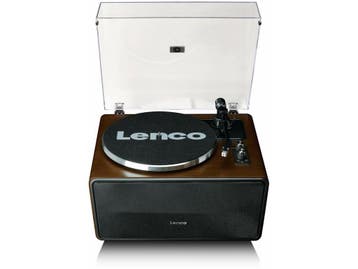 Lenco LS-470WA - Bluetooth Platenspeler - 4 ingebouwde, Audio, Tv en Foto, Verzenden, Zo goed als nieuw