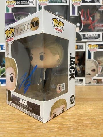 Funko - Funko Pop - Titanic – Jack Funko Pop! #706 signed by