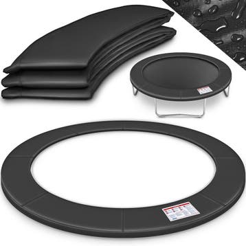 Randafdekking trampoline – donkergrijs – diameter Ø, Verzenden