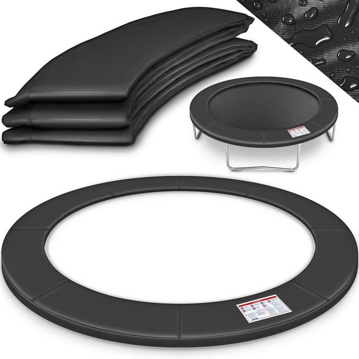 Randafdekking trampoline – donkergrijs – diameter Ø, Kinderen en Baby's, Speelgoed | Buiten | Trampolines, Verzenden