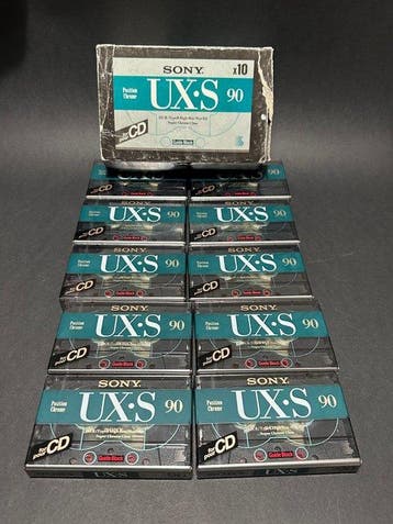Sony - UX-S 90 Type II (Chrome) Cassette audio vierge, TV, Hi-fi & Vidéo