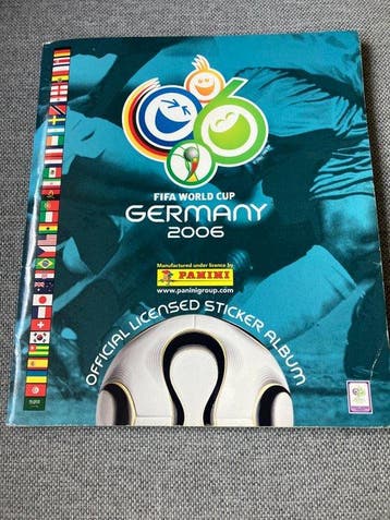 2006 Panini FIFA World Cup Germany 2006 Édition originale,