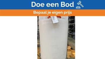 Bieden: 125L Durable Marine Foam Tank –, Ophalen of Verzenden