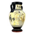 Vaas - Decoratieve vaas in oude Griekse stijl – replica met, Antiek en Kunst