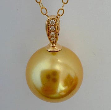 Sans prix de réserve - Collier avec pendentif - 18 carats Or, Handtassen en Accessoires, Antieke sieraden