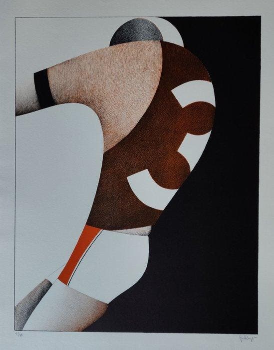 Fritz Genkinger (1934-2017) - Krummer Rücken, Antiek en Kunst, Antiek | Overige Antiek