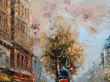 Christof Vevers (1962) - Éclats de pluie sur le boulevard