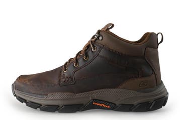 Skechers Veterboots in maat 43 Bruin, Kleding | Heren, Schoenen, Bruin, Verzenden, Boots, Zo goed als nieuw