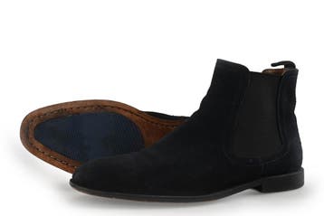 Stefano Lauran Chelsea boots in maat 42 Blauw, Kleding | Heren, Boots, Zo goed als nieuw, Stefano Lauran, Verzenden